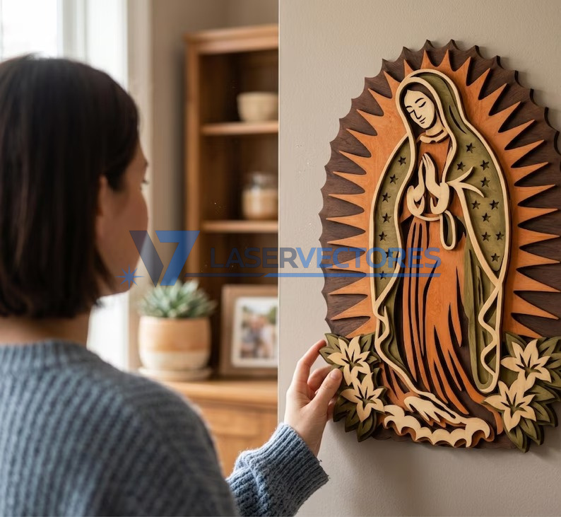 Virgen de Guadalupe en Capas - Imagen 4