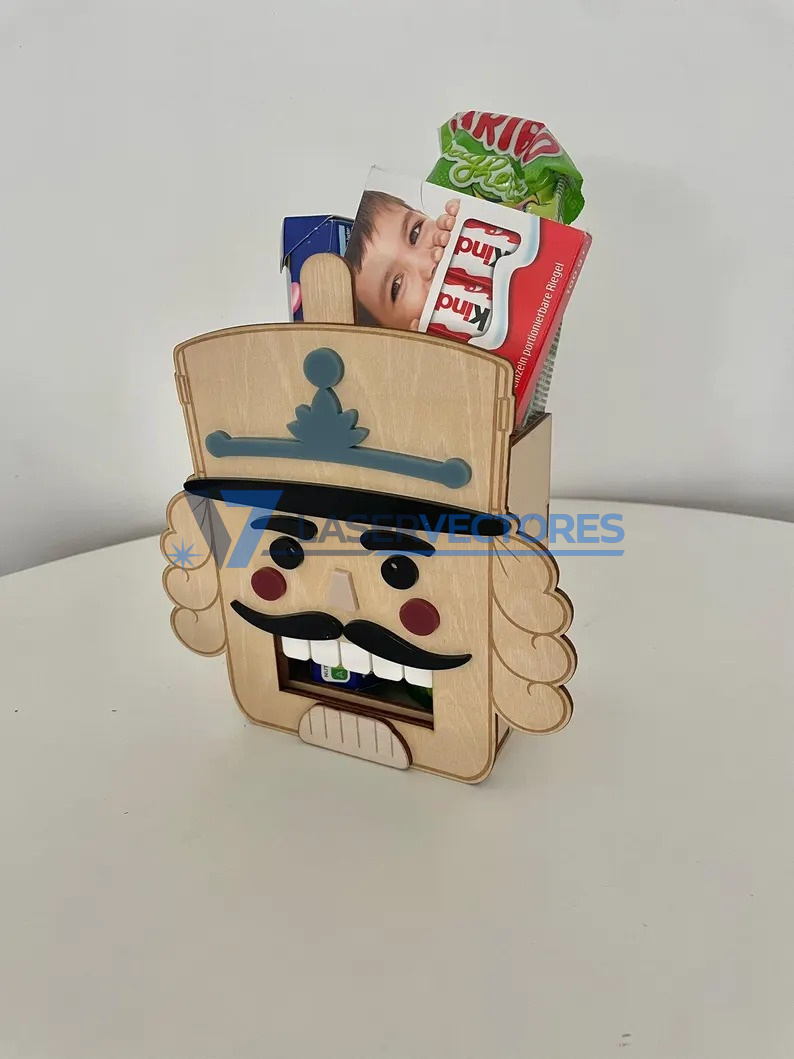 Caja de Regalo Navideña Cascanueces - Imagen 2