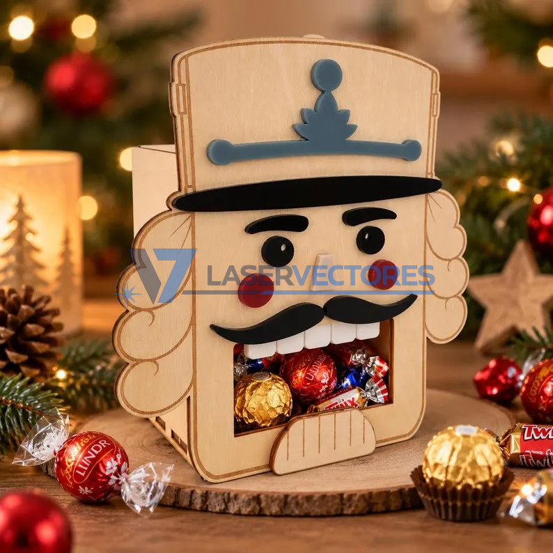Caja de Regalo Navideña Cascanueces - Imagen 4