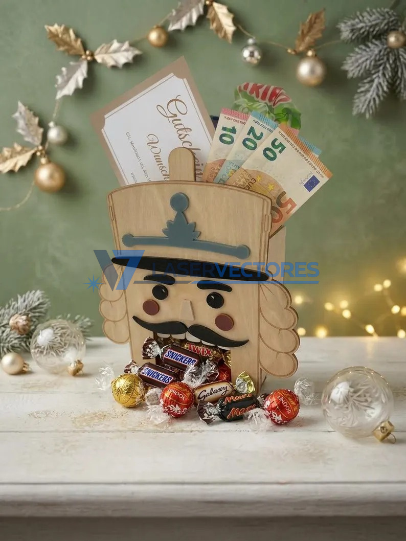 Caja de Regalo Navideña Cascanueces - Imagen 5