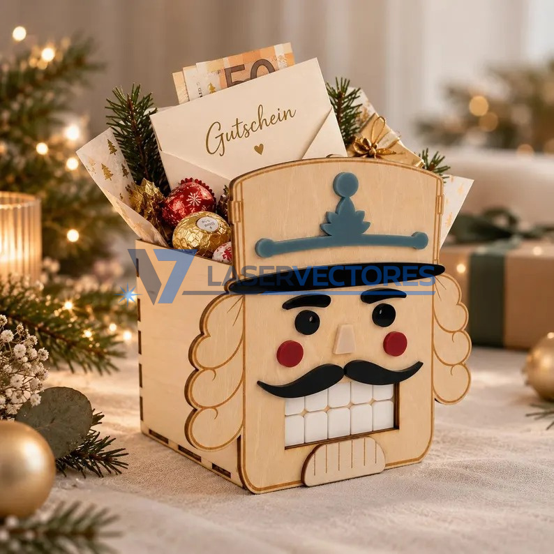 Caja de Regalo Navideña Cascanueces - Imagen 8