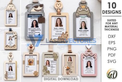 Paquete de portatarjetas de identificación