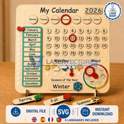 Calendario Montessori